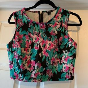 Floral Crop Top